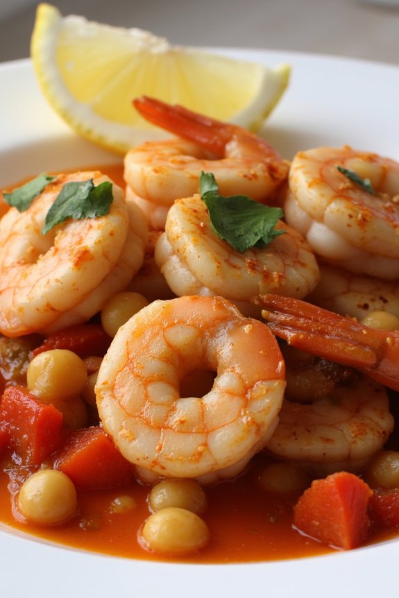 mediterranean shrimp chickpea stew