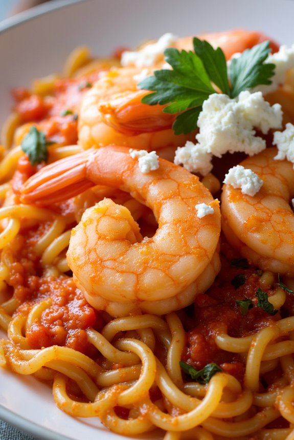 mediterranean shrimp orzo delight