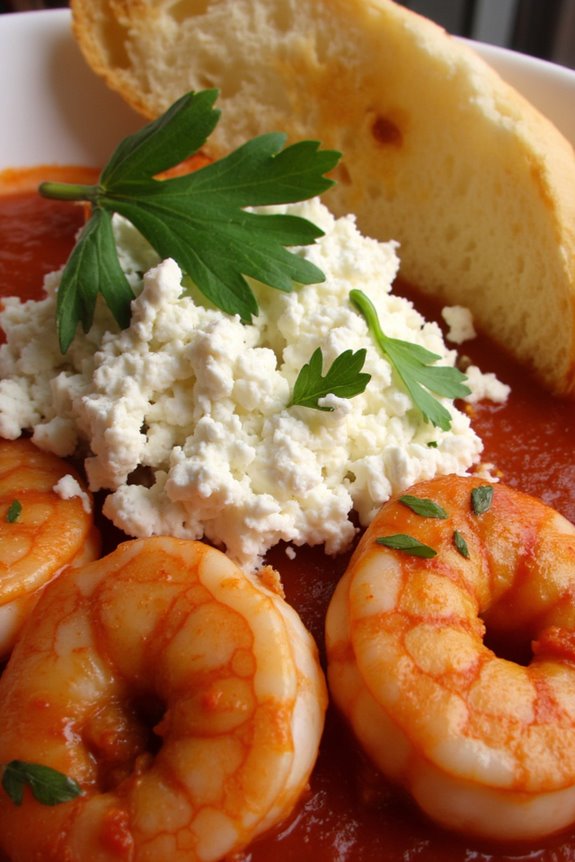 mediterranean shrimp tomato dish