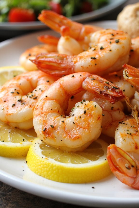mediterranean shrimp with herbs