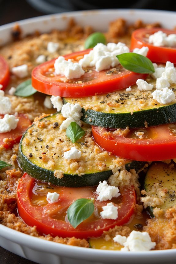 mediterranean vegetable bake delight