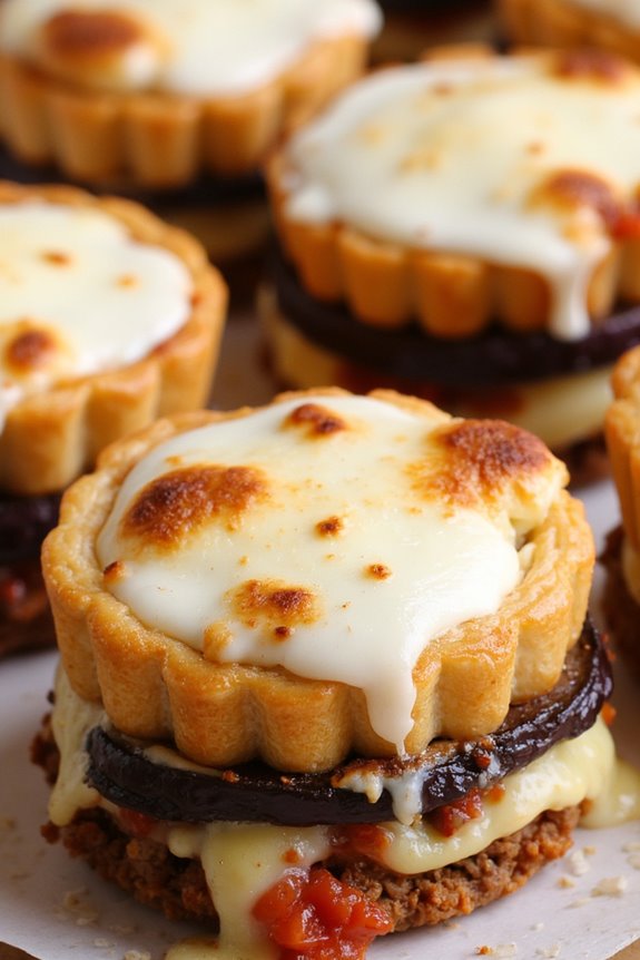 miniature greek moussaka delights