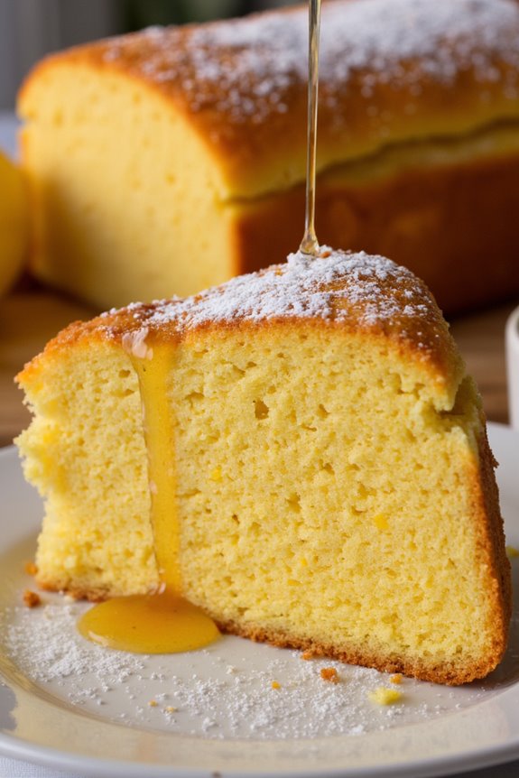 moist citrus semolina cake