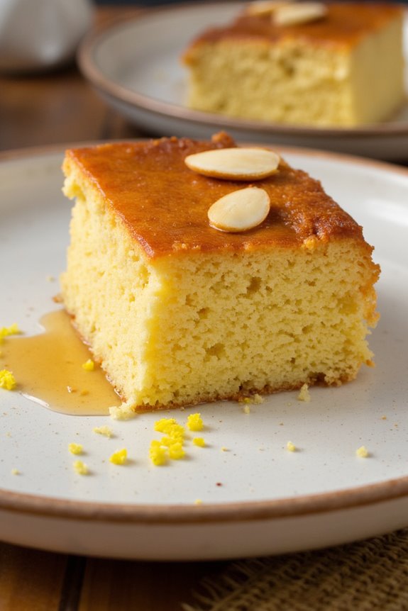 moist semolina cake delight