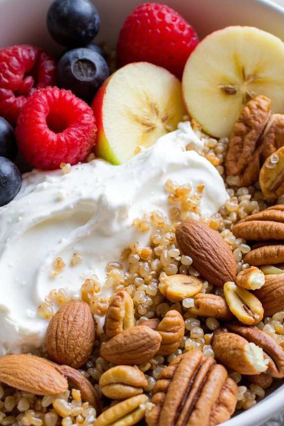 nutritious customizable breakfast bowl