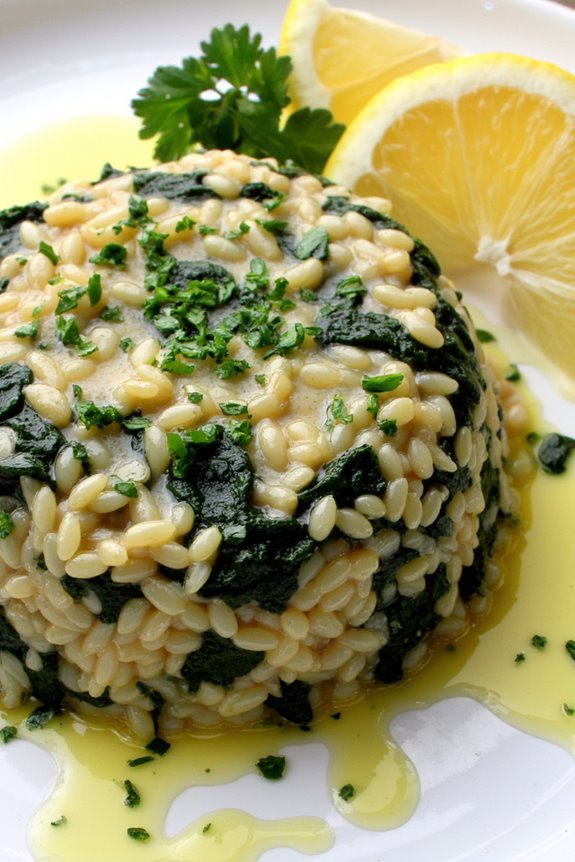 nutritious flavorful spinach rice