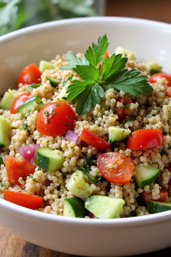 nutritious gluten free tabbouleh alternative