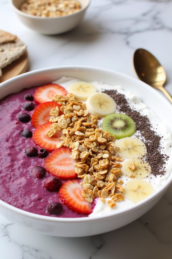 nutritious greek yogurt bowl