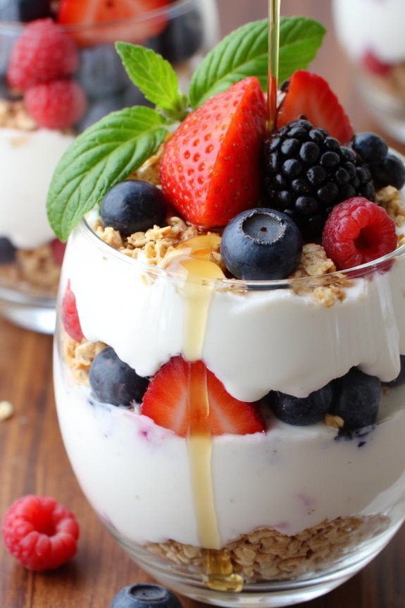 nutritious greek yogurt dessert