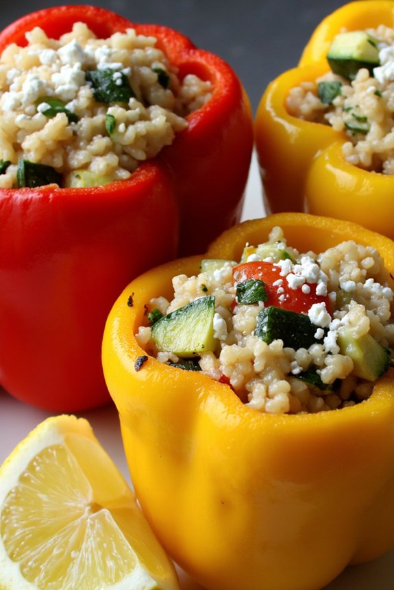 nutritious stuffed bell peppers