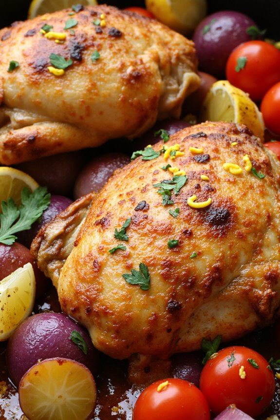 one pan flavorful lemon chicken