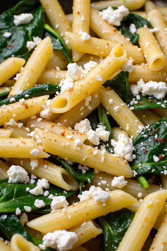 one pan greek pasta delight