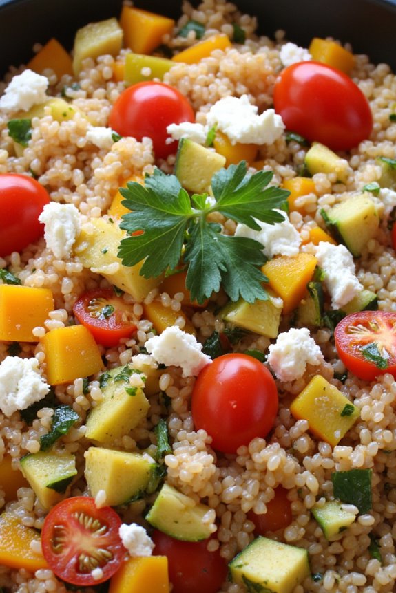 one pot healthy quinoa dish