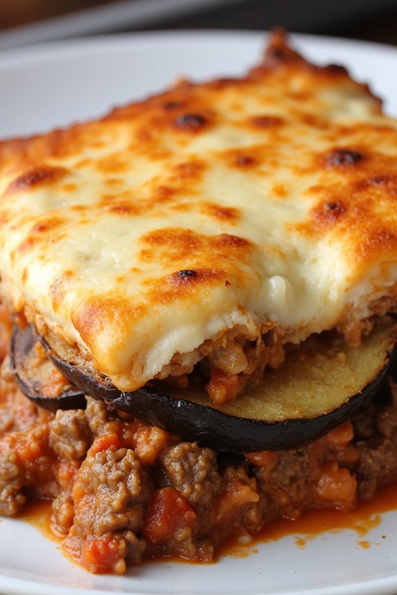 quick and easy moussaka