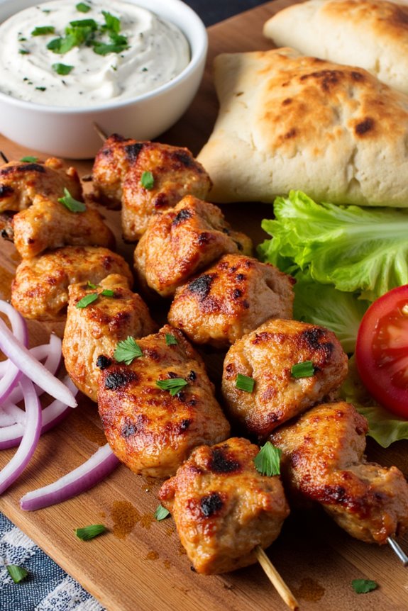 quick and flavorful chicken skewers