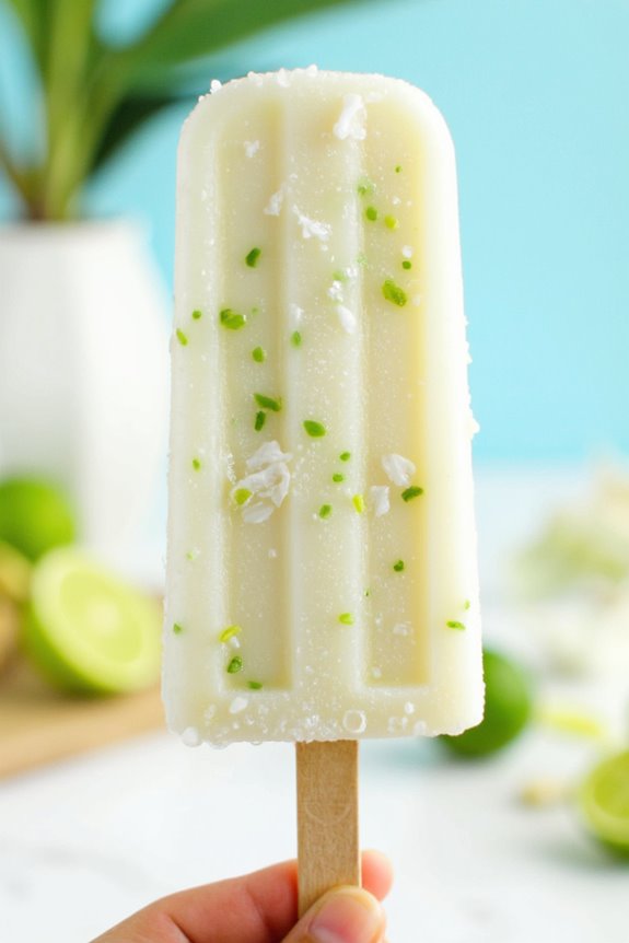 refreshing healthy yogurt popsicles