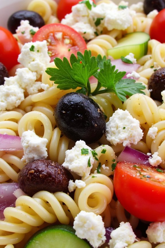 refreshing mediterranean orzo salad