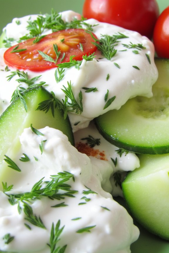 revitalizing greek yogurt salad