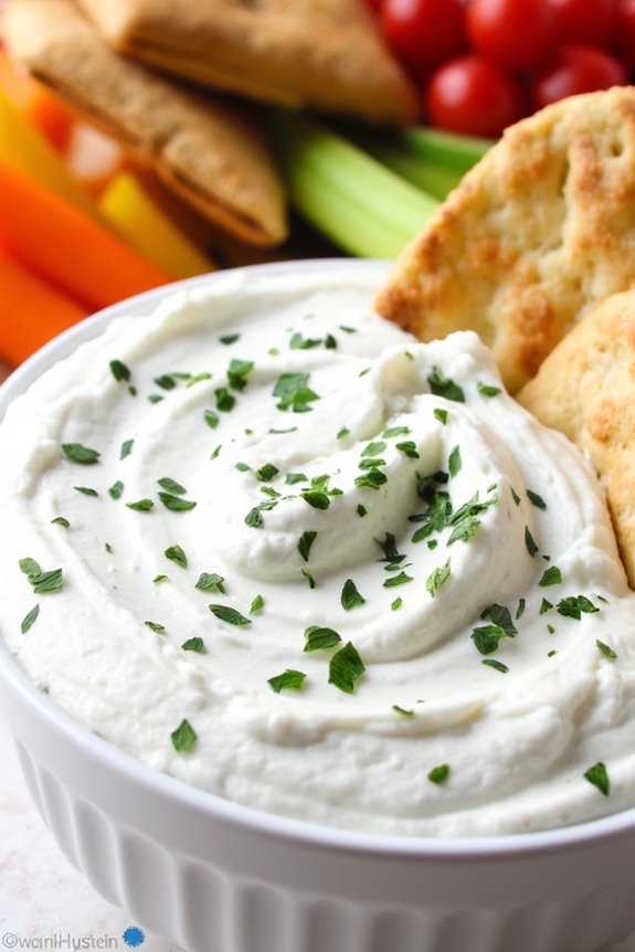 savory yogurt dip recipe