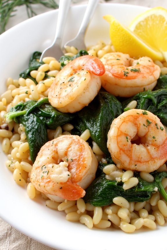 seafood orzo delightful dish