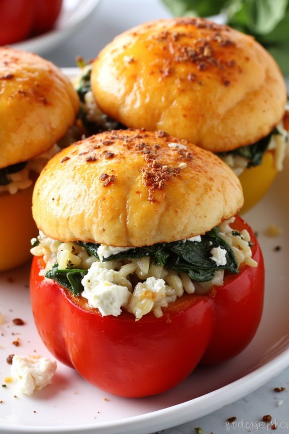shrimp feta pepper delight