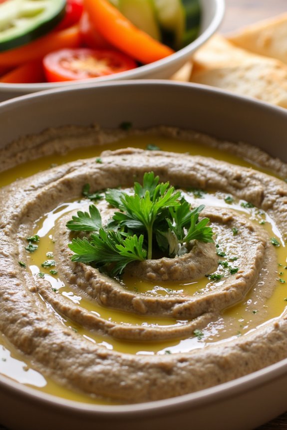 smoky creamy mediterranean dip