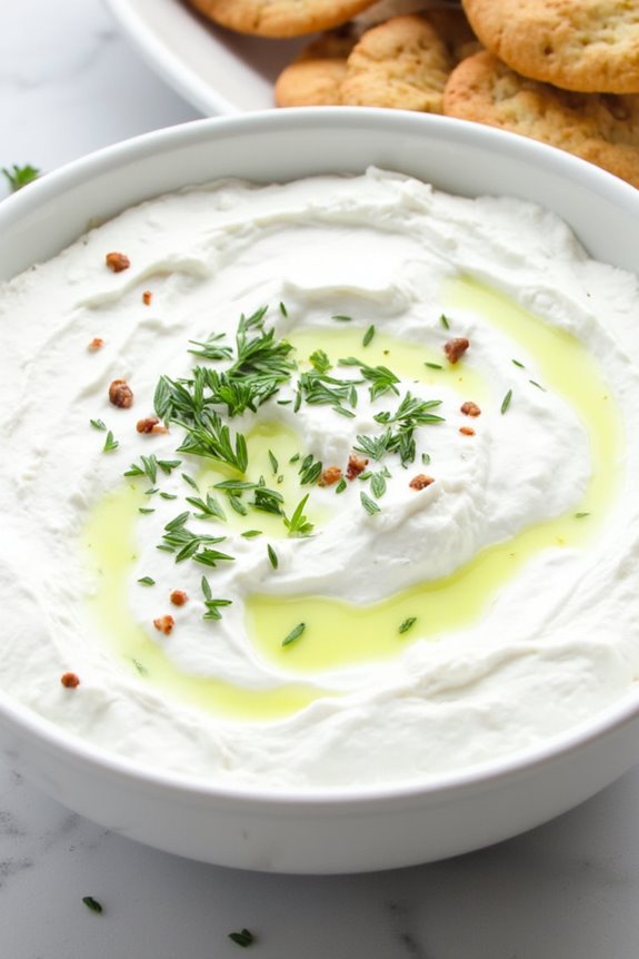 smoky creamy zesty dip