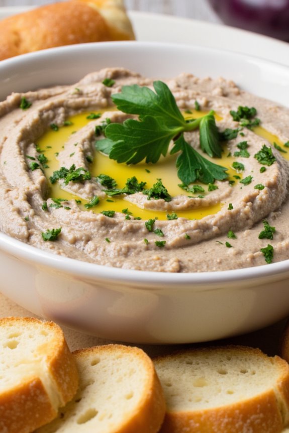 smoky spicy eggplant dip