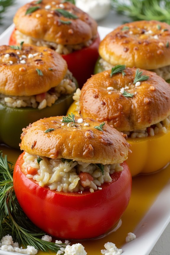 stuffed vegetables with rice