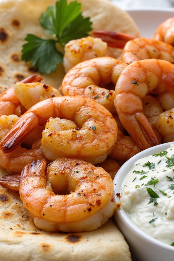 succulent grilled shrimp skewers