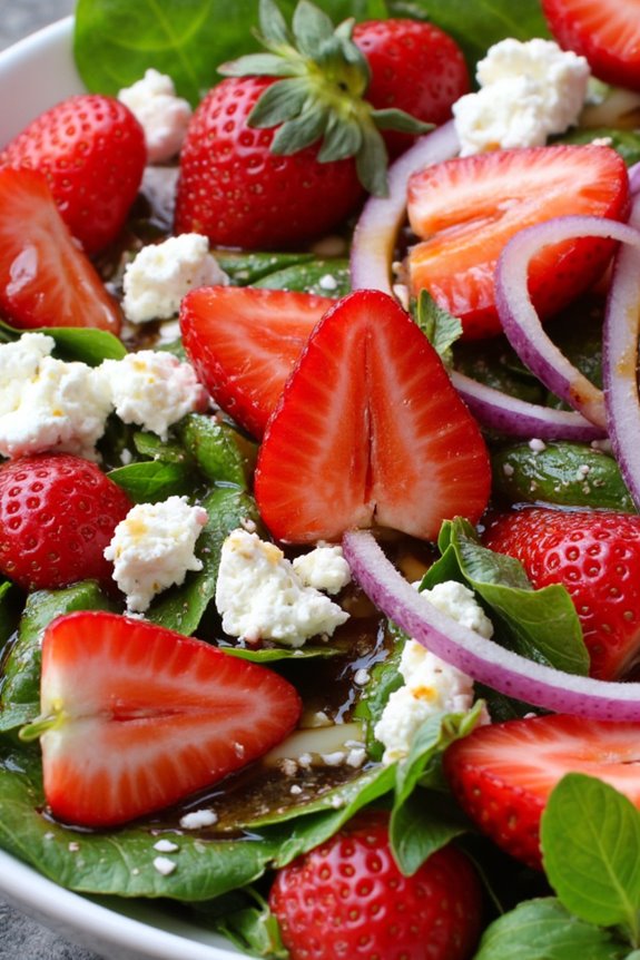 sweet and savory salad