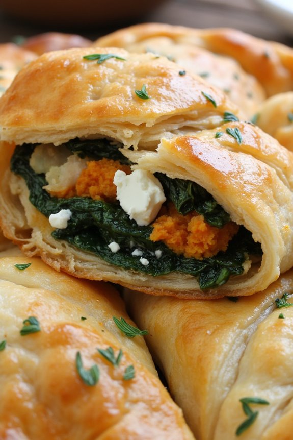 sweet potato spinach delight