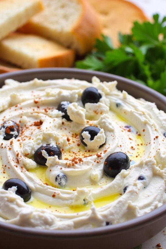 tangy mediterranean feta dip
