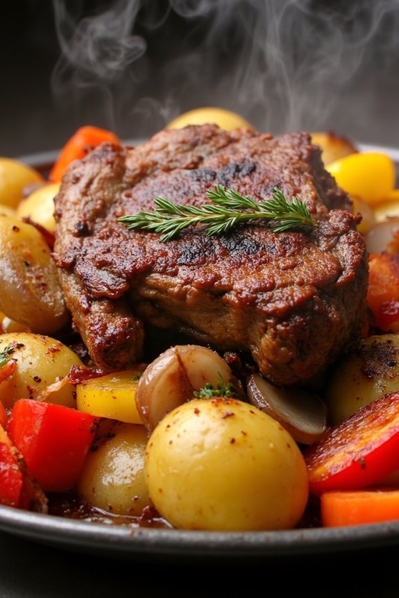 tender flavorful greek lamb