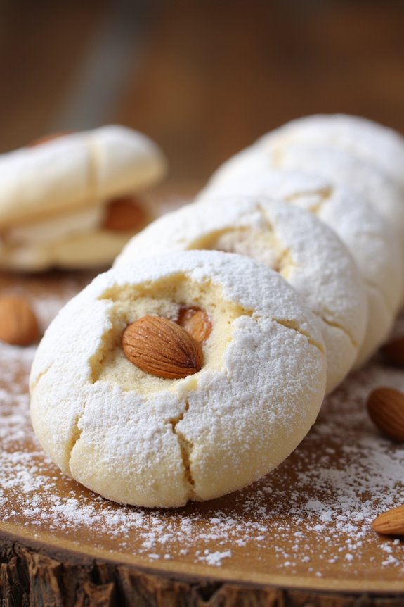 traditional greek almond cookies