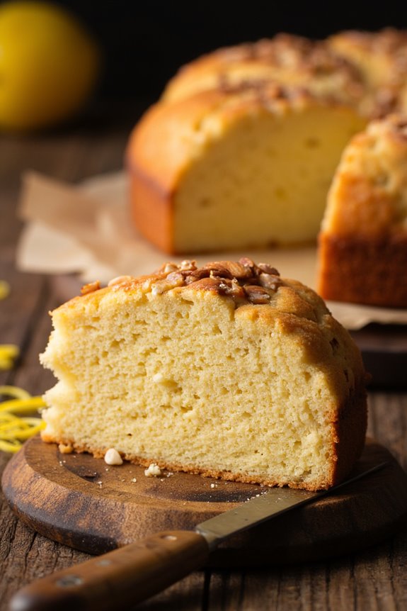 traditional greek semolina cake