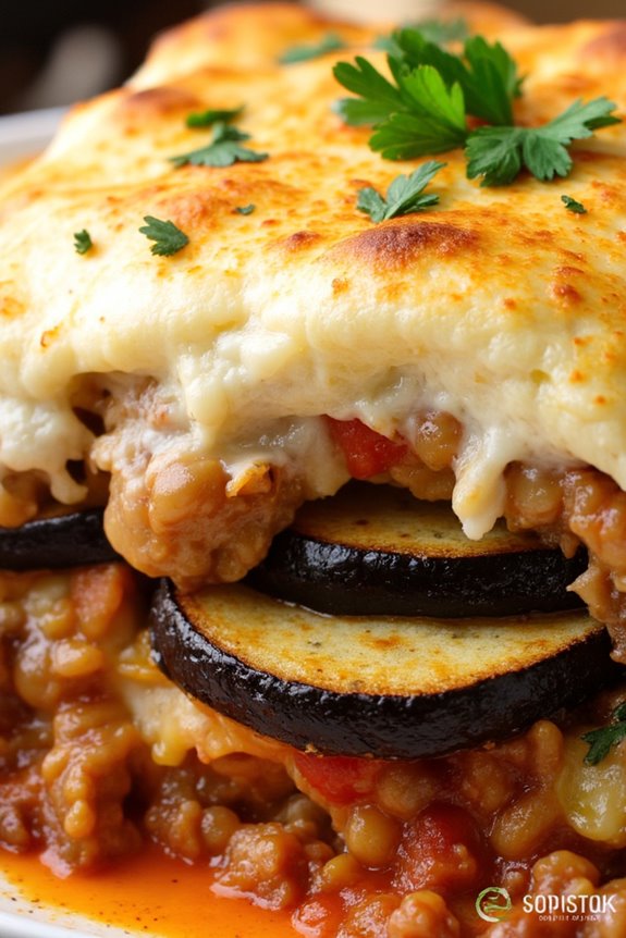 vegan greek dish casserole