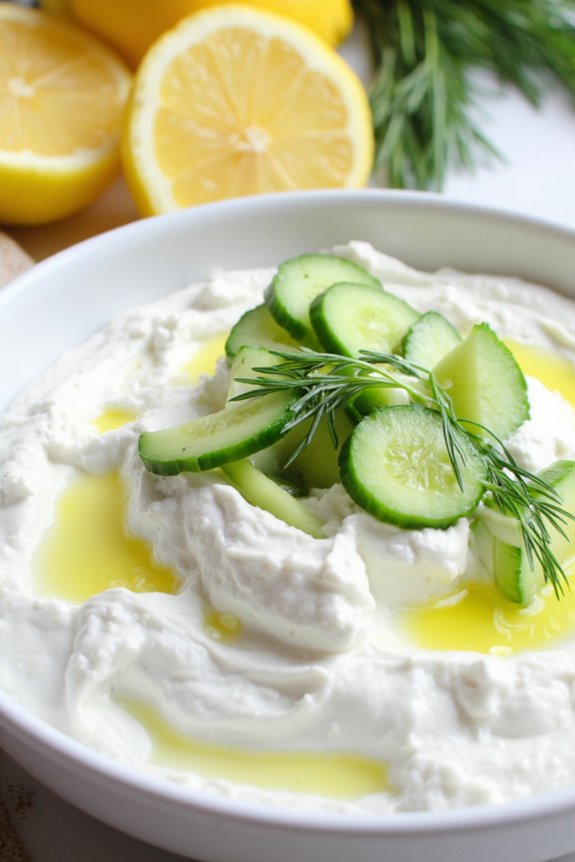 zesty greek yogurt dip