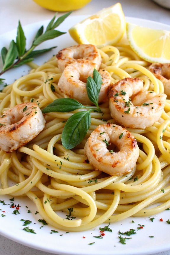 zesty mediterranean pasta dish