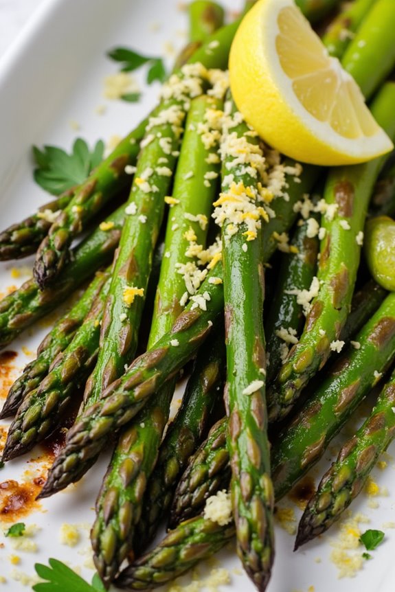 zesty roasted asparagus delight